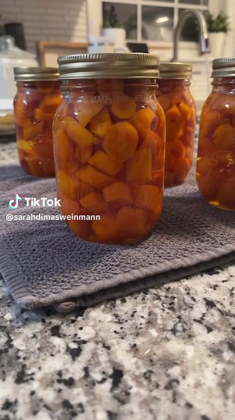 I didn’t get a chance to photograph every step because I’m still learning but I’m super excited about these pressure canned carrots! I’m going to make more and I’ll record the process next time. I also bought a ton if potatoes so I’ll be doing those soon as well. #canning #pressurecanning #ballcanning #fall #carrots #homemade #Fall2023 #simplelife #home