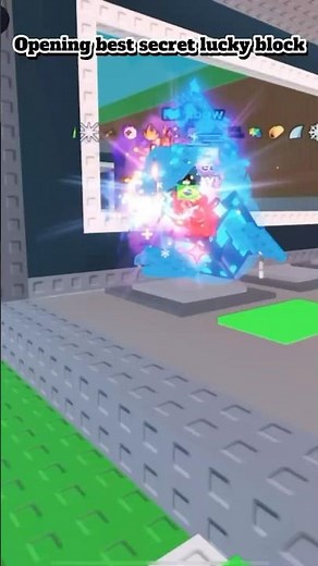 Opening best secret lucky block in steal a Brianrot #shorts #viral #fypシ #stealabrainrot #roblox