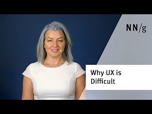 Why is UX so difficult?