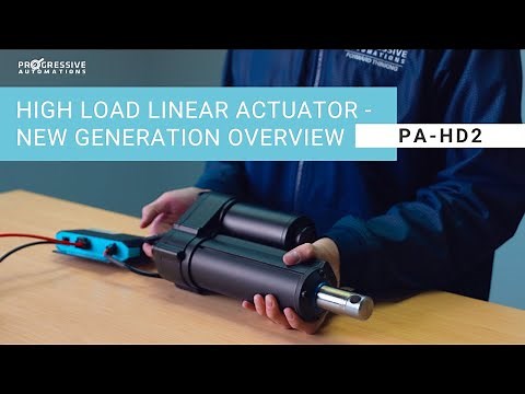 High Load Linear Actuator: New Generation PA-HD2 with Optional Feedback | PROGRESSIVE AUTOMATIONS