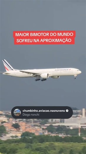 Diego ronchi on Instagram: "Boeing 777-300 airfrance chegando de Paris com vento tenso em Guarulhos aproximação linda parecendo que o avião tava praticamente parado A capacidade de passageiros no Boeing 777-300 da Air France varia, mas geralmente fica entre 369 e 472 assentos, dependendo da configuração da cabine, com versões mais recentes oferecendo entre 369 a 381 lugares em três classes (Executiva, Econômica Premium e Econômica) ou até 472 em layouts mais densos, sem a Primeira Classe (La Pre