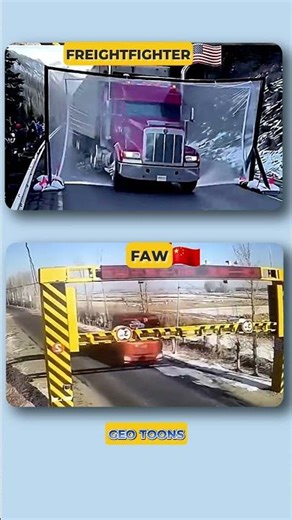 Freightliner 🇺🇸 vs FAW 🇨🇳 Truck Battle Who Rules The Roads 🚛🔥