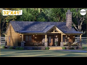 [32'X41'] I'M OBSESSED With This Stunning Cottage And You Will Be TOO! -Small Cottage House Design