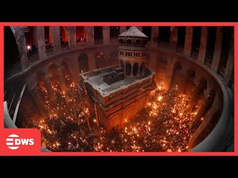 WATCH: Faithful Fill the Church of the Holy Sepulchre for Powerful Easter Vigil in Jerusalem | AK15