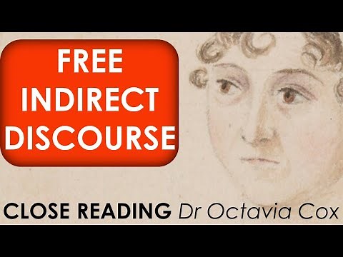 How does Jane Austen use Free Indirect Discourse & Narrative Voice in Sense and Sensibility?