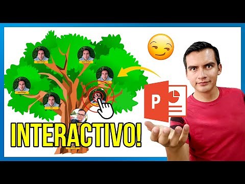 🌳 An Amazing Interactive Family Tree 🌳 PowerPoint