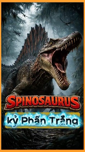 Spinosaurus, a Cretaceous dinosaur, was larger than even a T-Rex.