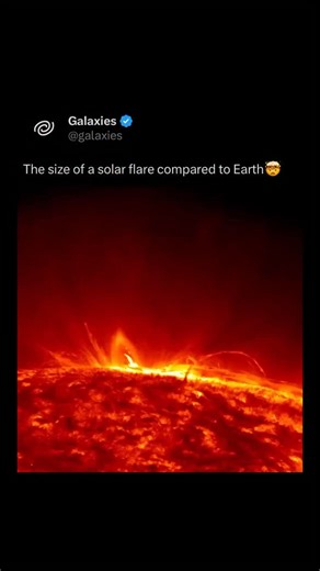 Galaxies | A massive solar flare in 2012! Via: NASA Goddard | Instagram