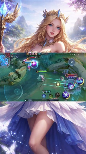 Odette open map #mobilelegends #mlbb #mlbbshorts #mlbbhighlights #odette