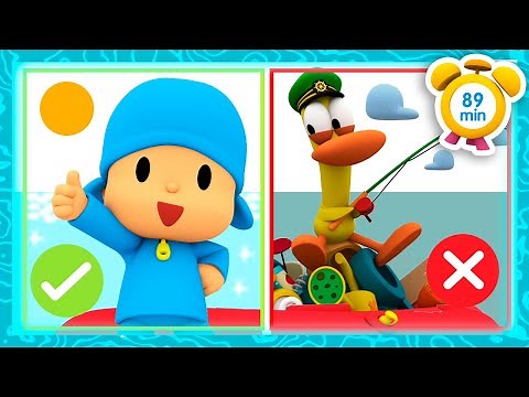 🏊 POCOYO in ENGLISH - Swimming Pool Is Dirty [89 min] | Full Episodes | VIDEOS and CARTOONS for KIDS
