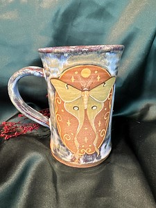 Luna Moth Mug 5 - Etsy