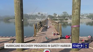 Safety Harbor pier expected to be fully repaired by the end of year as hurricane recovery continues
