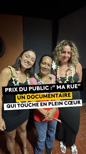 Polynésie la 1ère on Instagram: "⭐🎞️Marama : « Un logement m’a été proposé. Mes enfants vont bientôt être près de moi. » Le Prix du Public consacre Ma Rue, documentaire tourné à Papeete par Mathilde Zampieri et Elia Merlot. #fifo #sdf #FIFO2026 @fifo.officiel @mathildezampieri @eliamerlot"