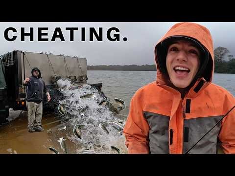 How to Cheat in Trout Fishing (100% Legal)