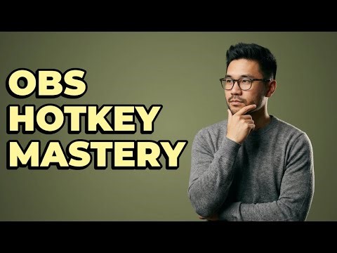 How To Create Custom OBS Hotkeys For My Stream?