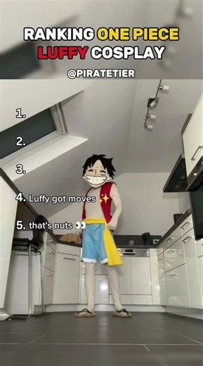 Ranking One Piece Luffy Cosplay #onepiece #luffygear5 #onepieceedit #elbaf #nami #nicorobin