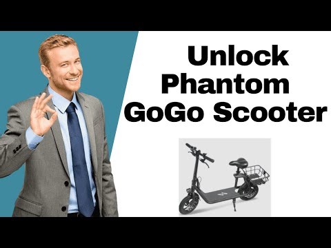How to unlock Phantom GoGo Scooter-2025 (Step by Step Guide to Unlock Ride Instantly!) l DoubleZ