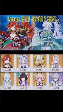 [Genshin Impact] July Spiral Abyss Floor 12: Mavuika Melt & Zibai Moon-Crystal