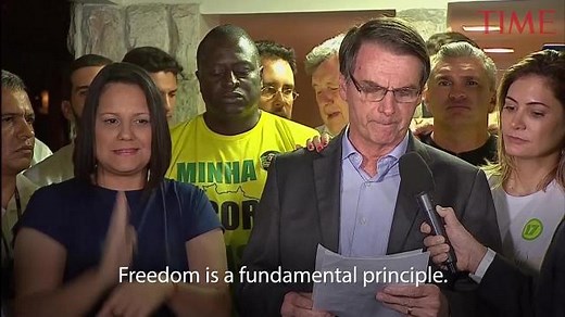 Brazil elects far-right Congressman Jair Bolsonaro as next president