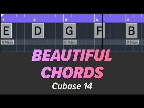 Beautiful Chords Made Easy – Cubase 14 Chord Assistant Tutorial