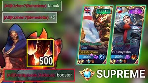 1.1M views · 10K reactions | Sesshumaru and Inuyasha Met 2k Points TRASHTALKER 500 Stack ALDOUS In Rank Game!! | | SSQ Channel ML PRO | Facebook