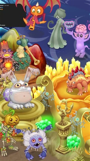 a Fire Paranormal Magical Mashup! #shorts #mysingingmonsters #msmduets