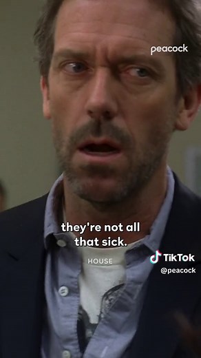 House takes care of all of his patients 🥴 #House is streaming now on Peacock. #DrGregoryHouse #HughLaurie