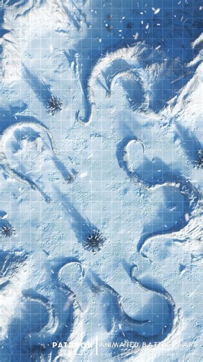 D&D | Rimewrithe Part 1 Grid | Animated Battle Maps