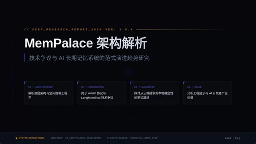 AI记忆系统终极形态？MemPalace架构、争议与真相全解析