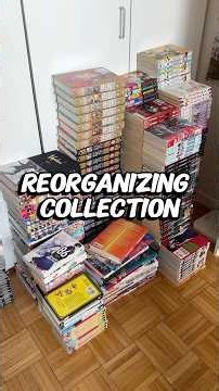 Reorganizing anime collection part 1! #anime