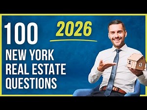 New York Real Estate Exam 2026 (100 Questions with Explained Answers)