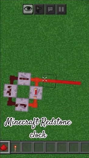 how to make Minecraft Redstone clock 🕛‪@YesSmartyPie‬