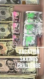 Day 19 of stuffing two more envelopes in my vacation savings challenge 🤑#holidaytravel #finance