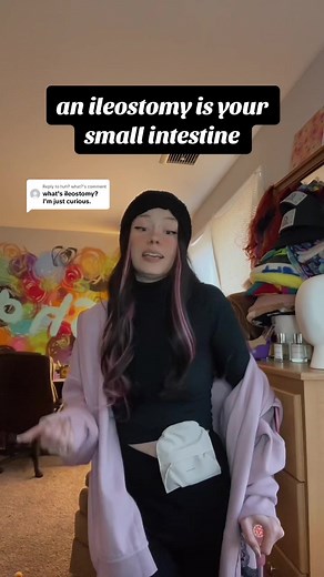 Replying to @huh? what? Ileum = ileostomy // colon = colostomy — ostomy = broad term for either. 🥳 #ileostomybag #colostomybag #ostomyawareness