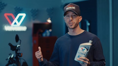 (5 pack) Valvoline 4-Stroke Motorcycle Full Synthetic 10W-40 Motor Oil 1 QT