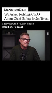 2.6K views · 27 reactions | There are so many things to say about this @HardFork @NYTimes interview with the #Roblox CEO but one question we have been curious about too is “Why has it taken 19 years to even try to stop adults from being able to speak to children?” Full interview on YouTube @HardFork from @KevinRoose and @crumbler | A Case for Women | Facebook