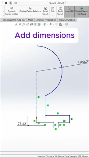 Revolved Boss Base SOLIDWORKS Tutorial #solidworkstutorial #solidworks