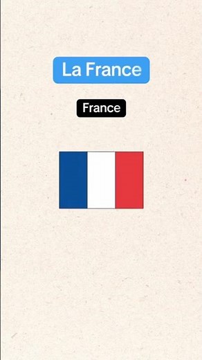 Learn Countries in French 🇫🇷🌍