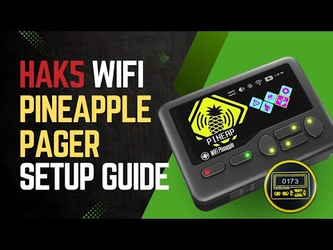 Hak5 WiFi Pineapple Pager Founders Edition: Unboxing and Setup Guide