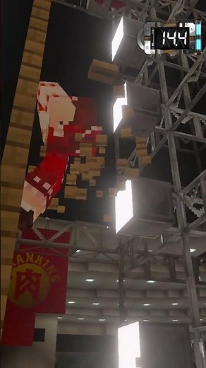 SASUKE第1回再現マップ FINAL STAGE【Minecraft SASUKE】#shorts #minecraft #ninjawarrior #sasuke