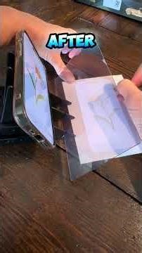 Trace Images from Your Phone with This Cool Hack! #reflector #projectorunboxing