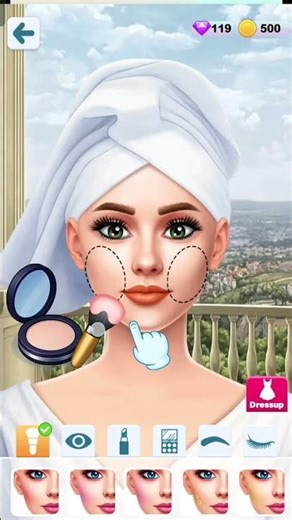 This doll fashion show makeup Guddi pyar Funny hai YouTube like subscribe Karen gurveer wala games 🎯