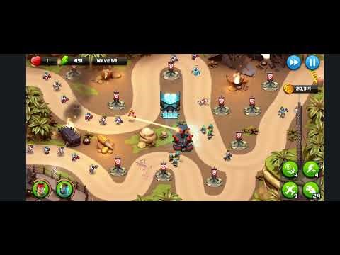 Alien Creeps Level 4 Gameplay