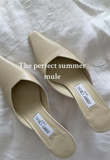 The Perfect Summer Mule for Chic Style