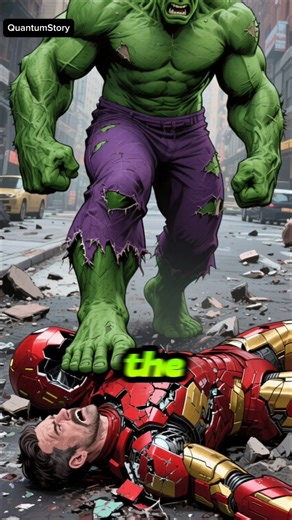 Hulk vs Ironman #marvel #comics