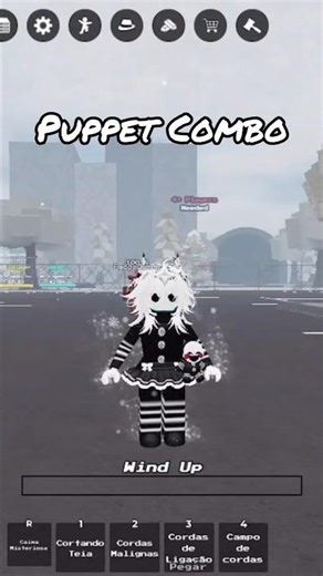 Puppet Combo #fnaf #roblox #fnafbattlegrounds #comboes #gaming #games #combos