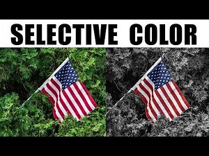 Selective Color Using the Nikon D3400 (applies to the D3200, D3300, few Canon's, Sony's, etc.)