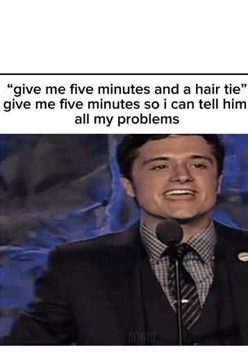 Celebrating Love for Josh Hutcherson in Hunger Games
