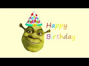 Shrek sings Happy Birthday To You (AI cover)
