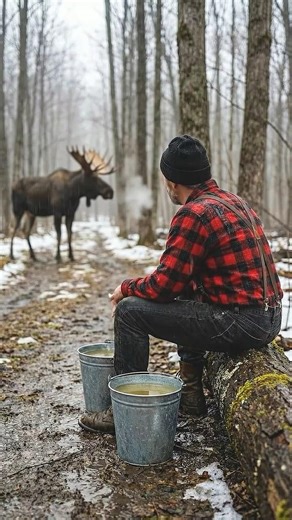 A Rainy Maple Harvest Day at My Quebec Sugar Shack #ASMR